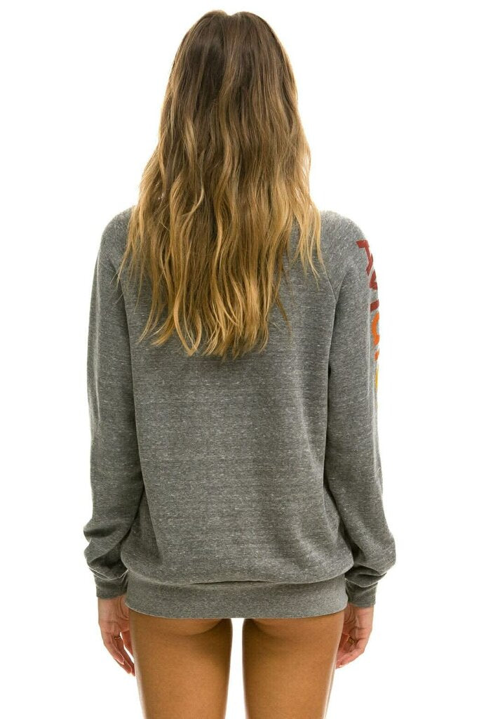 Aviator Nation Pullover in Heather Grey - Size Medium