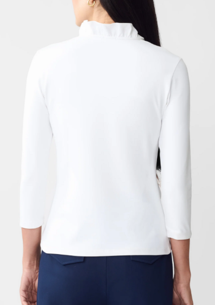 J.McLaughlin Durham Ruffle Top - Size XS(Retails $168)