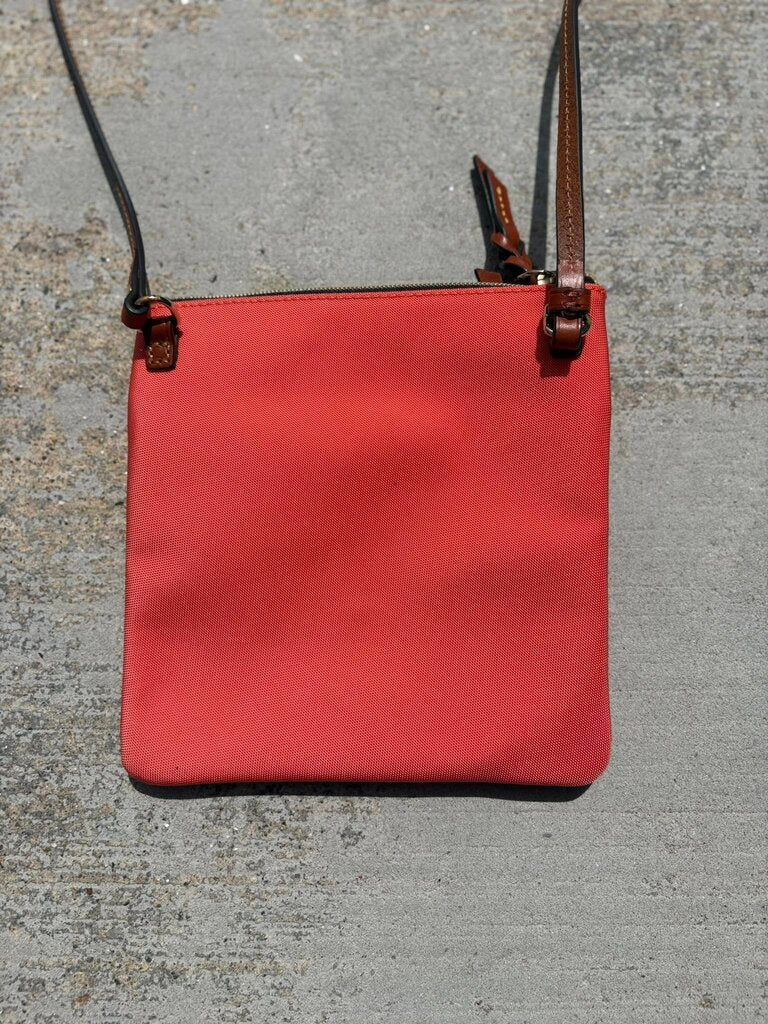 Dooney & Bourke NWT Double Zip Crossbody in Coral (Retails for $108)