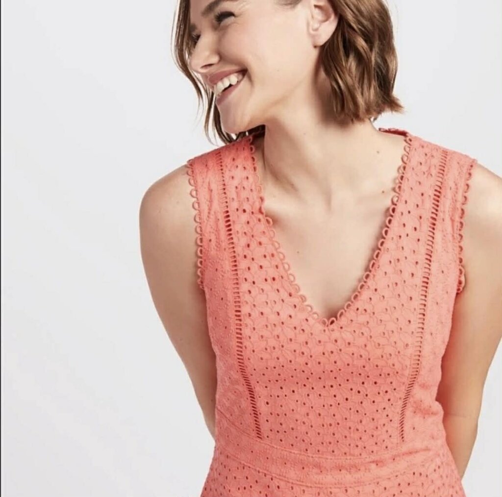Draper James Dress in Coral - Size 6