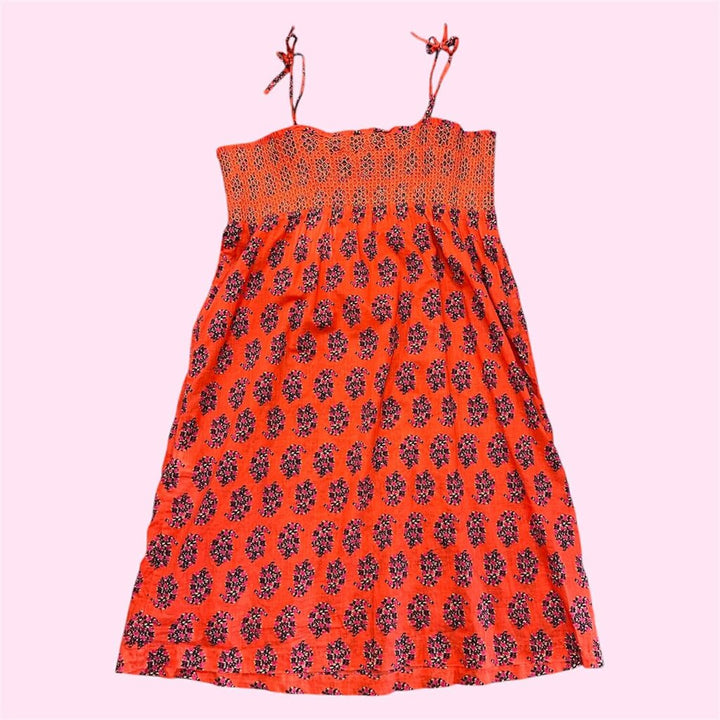 Tory Burch Floral Mini Dress - Size Large