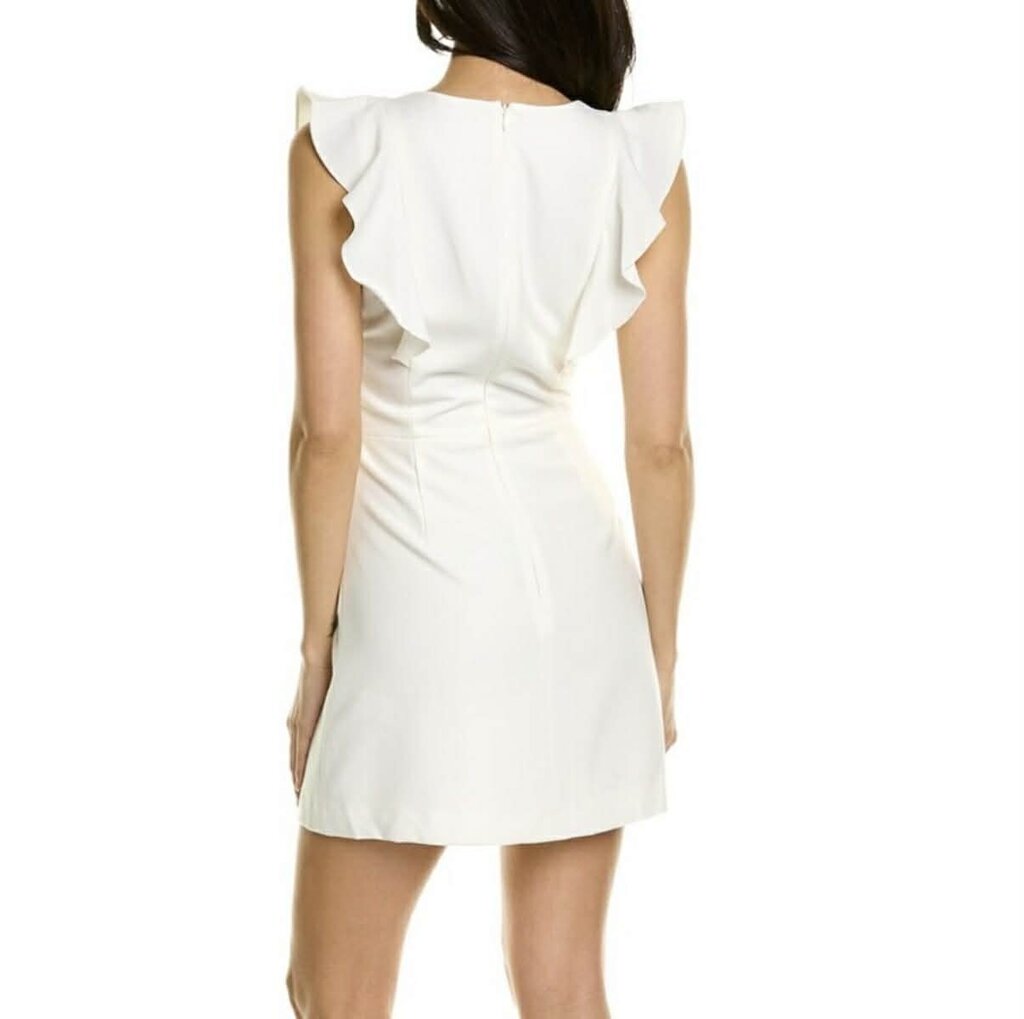 French Connection Whisper Ruffle Dress - Size 6