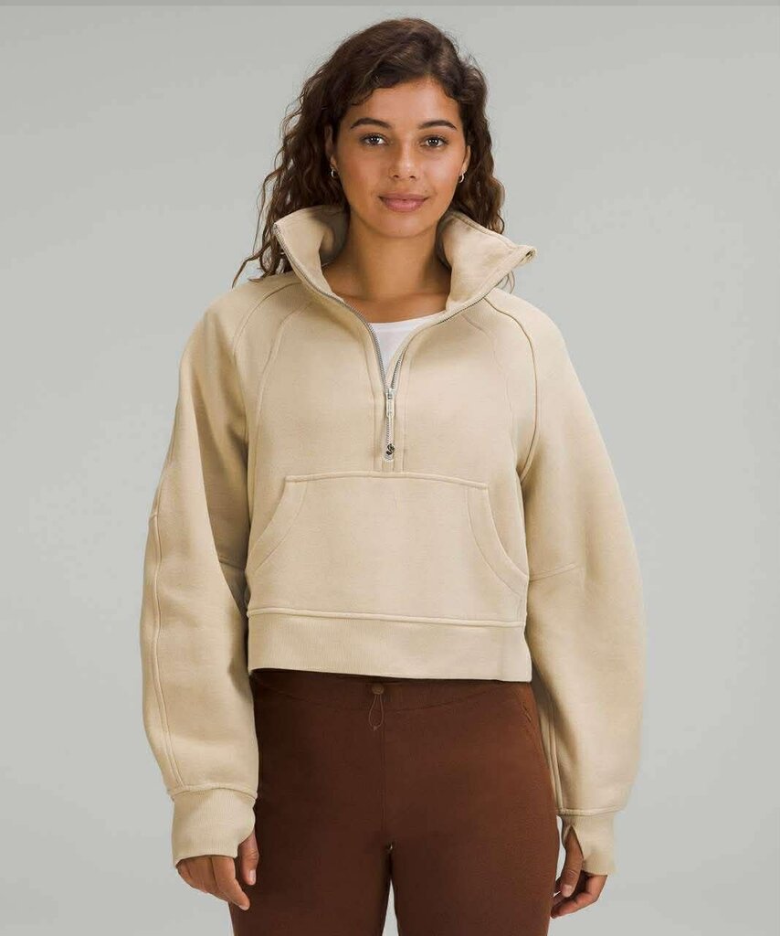 Lululemon Scuba Oversized Funnel Neck 1/2 Zip- Size XS/S