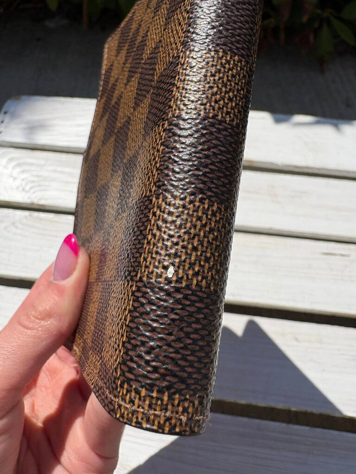 Louis Vuitton Damier Ebene Small Ring Agenda Cover