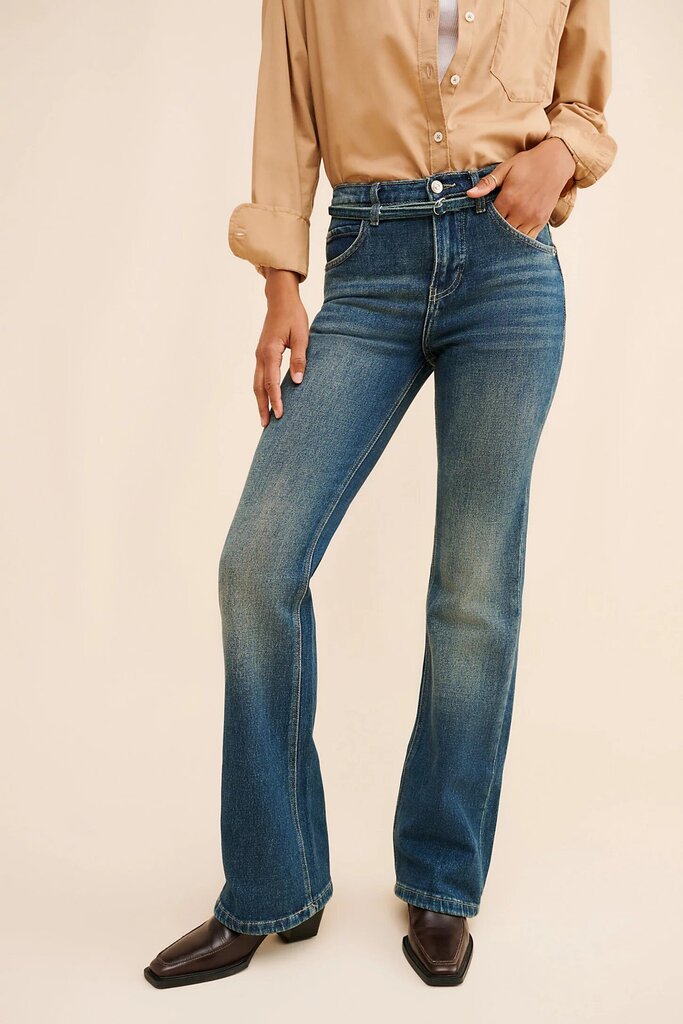 Free People NWT Sabine Slim A-Line Jeans - Size 27 (Retails for $128)