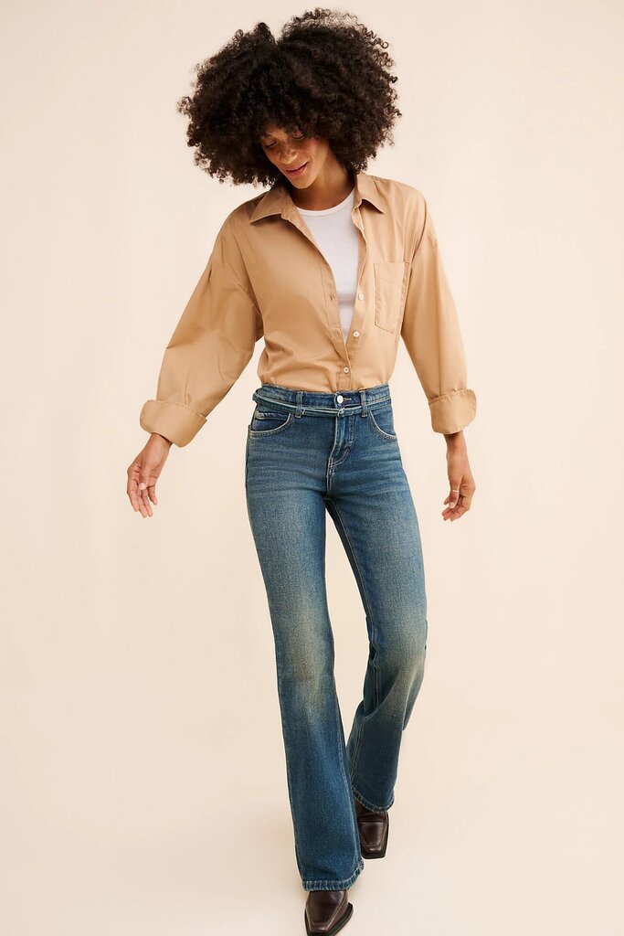 Free People NWT Sabine Slim A-Line Jeans - Size 27 (Retails for $128)