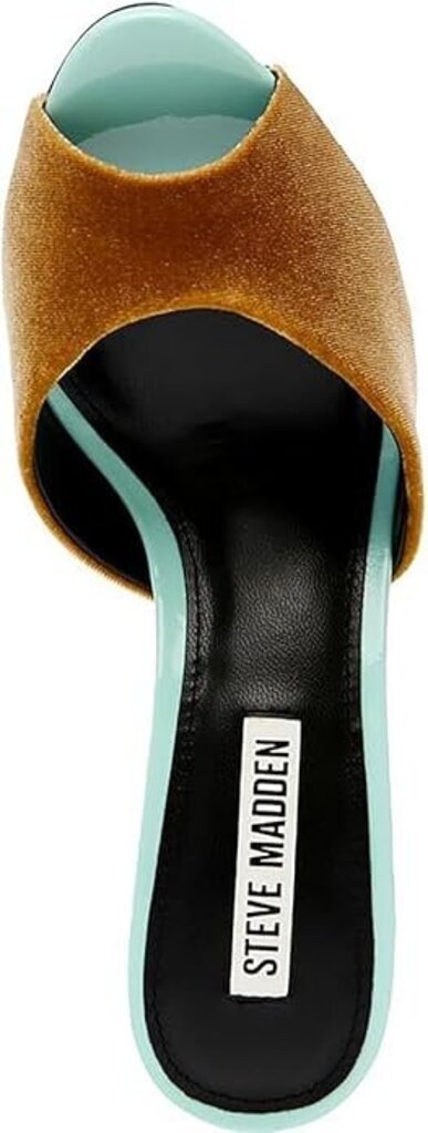 Steve Madden Priya Multi Velvet Heels - Size 6