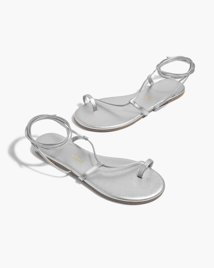 Tkees Jo Metallics Sandals - Size 6 (Retails for $105)