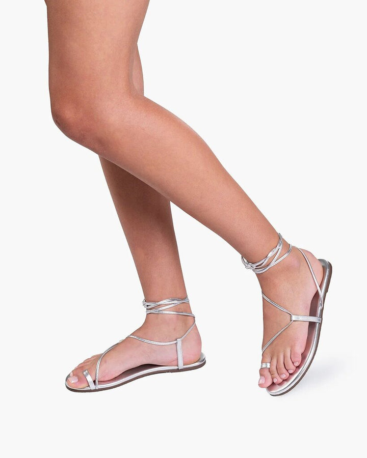 Tkees Jo Metallics Sandals - Size 6 (Retails for $105)