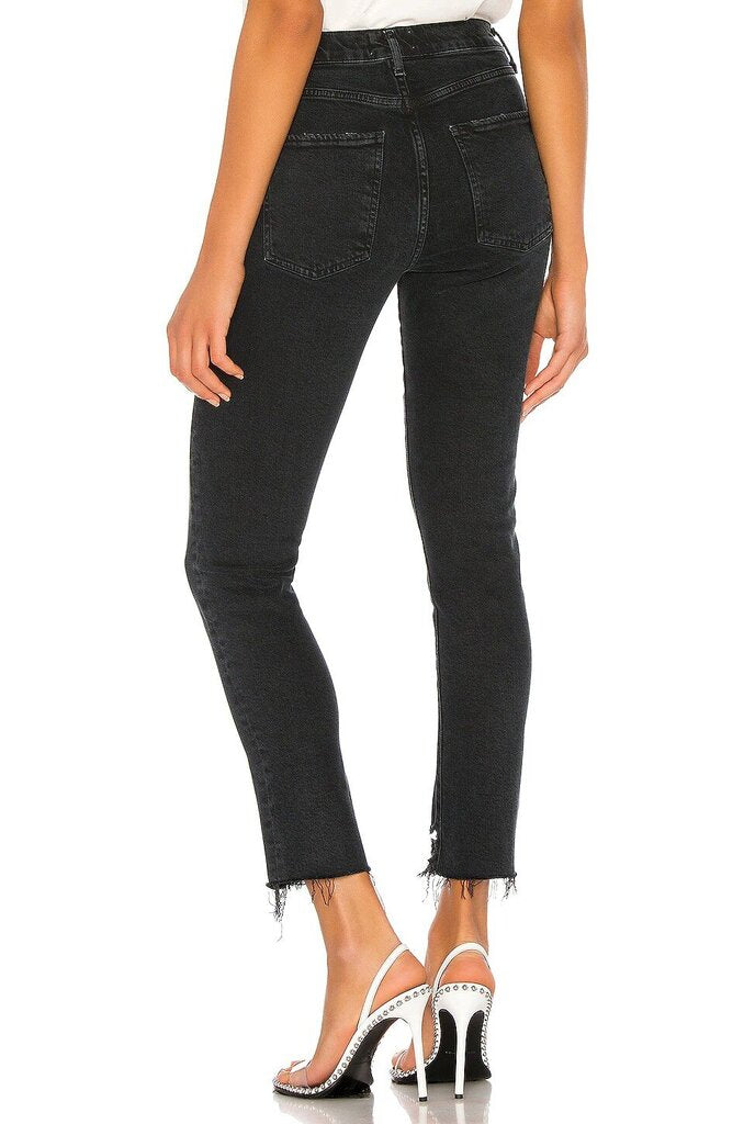 Agolde Toni Mid Rise Straight Jeans in Feral - Size 28 (Retails for $158)