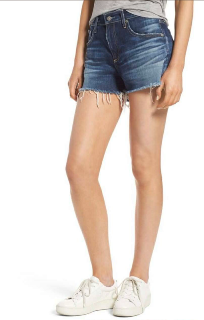AG Adriano Goldschmied The Bryn Ex-Boyfriend Cut Off Shorts - Size 29