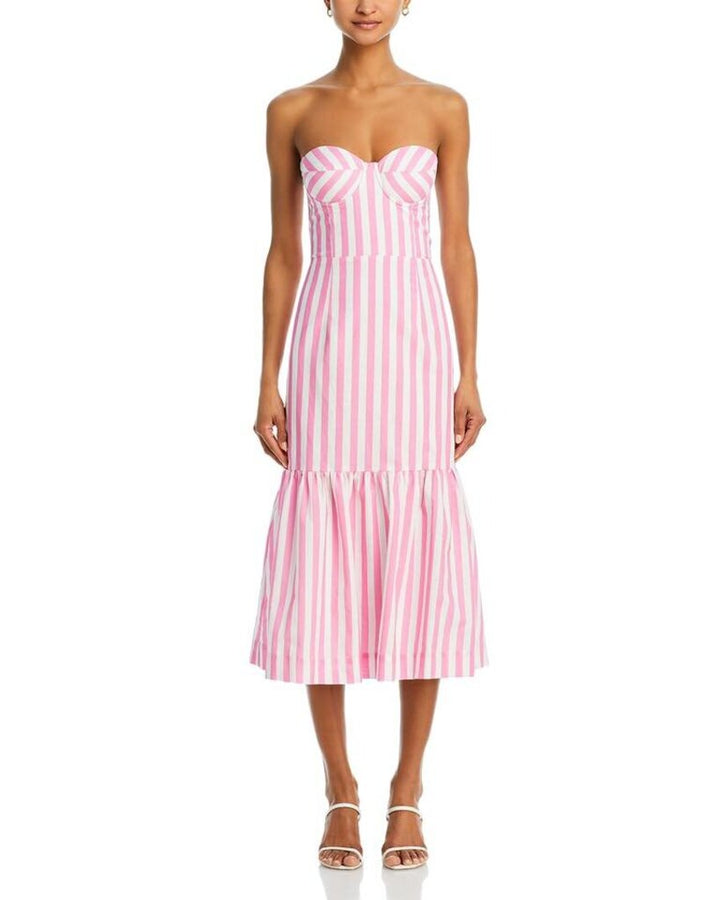 Aqua NWT Bustier Midi Dress - Size XL (Retails for $118)