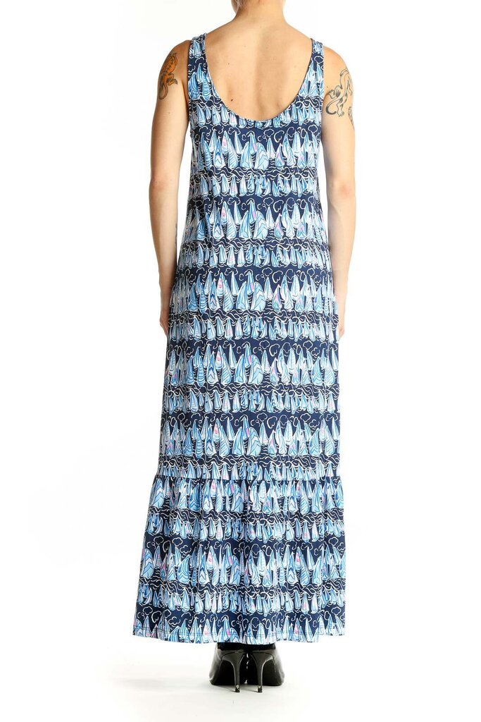 Lilly Pulitzer Martins Dress in Low Tide Navy Sails and Stripes - Size Medium