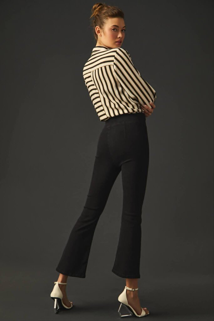 Frame The Jetset Crop Mini Boot Jeans - Size 2