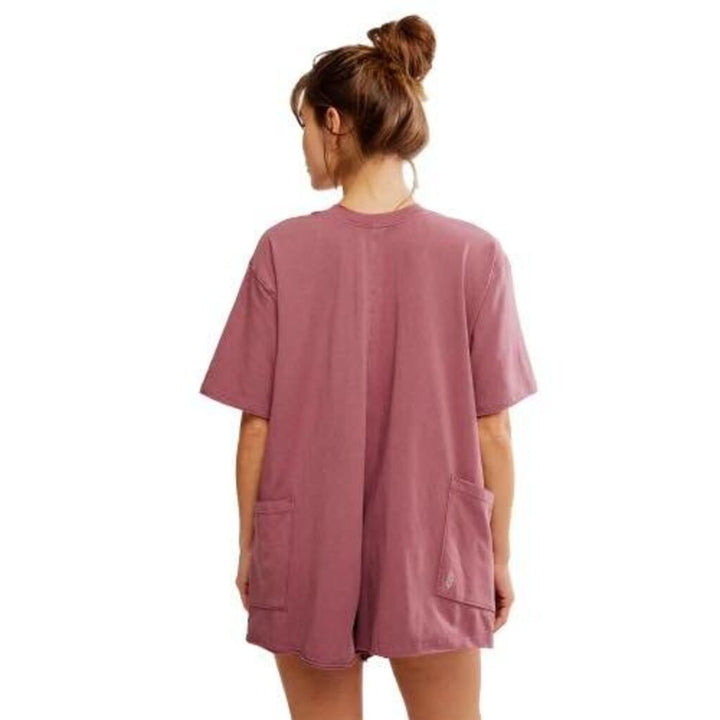 Free People Hot Shot Tee Romper - Size XS