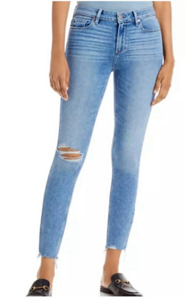 Paige Verdugo Ankle Ariza Destructed NWT Jean - Size 32
