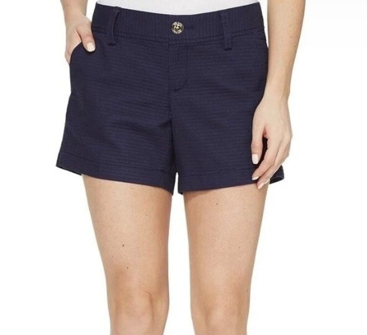 Lilly Pulitzer Jayne Shorts in True Navy NWT - Size 0 (Retails $74)