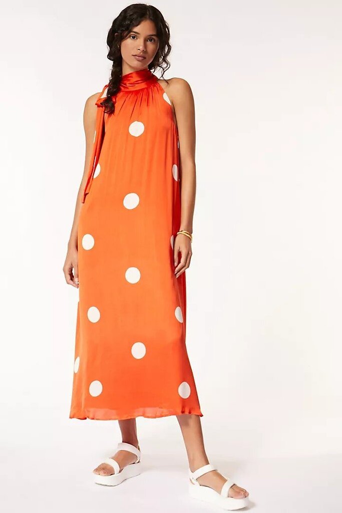 Samant Chauhan Minnie Polka Dot Maxi Dress - Size Small