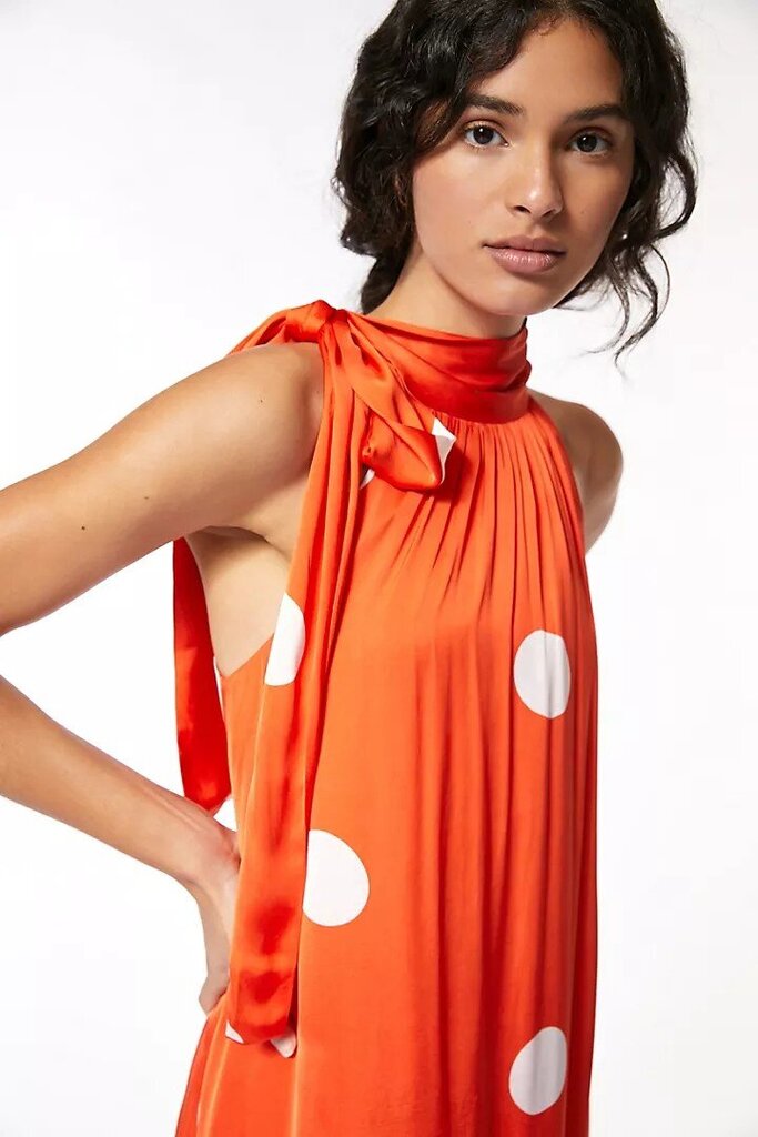 Samant Chauhan Minnie Polka Dot Maxi Dress - Size Small