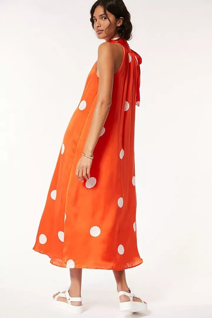 Samant Chauhan Minnie Polka Dot Maxi Dress - Size Small