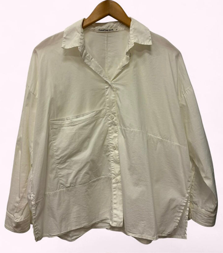 Tandem 3/4 Sleeve Button-up - Size Small