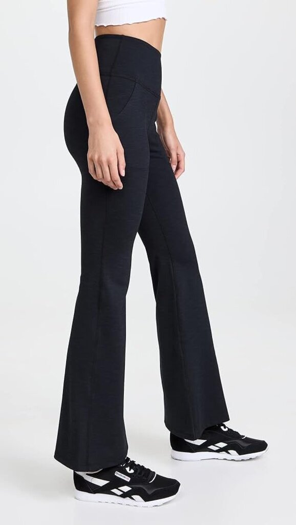 Beyond Yoga Heather Rib All Day Flare Pants - Size Small