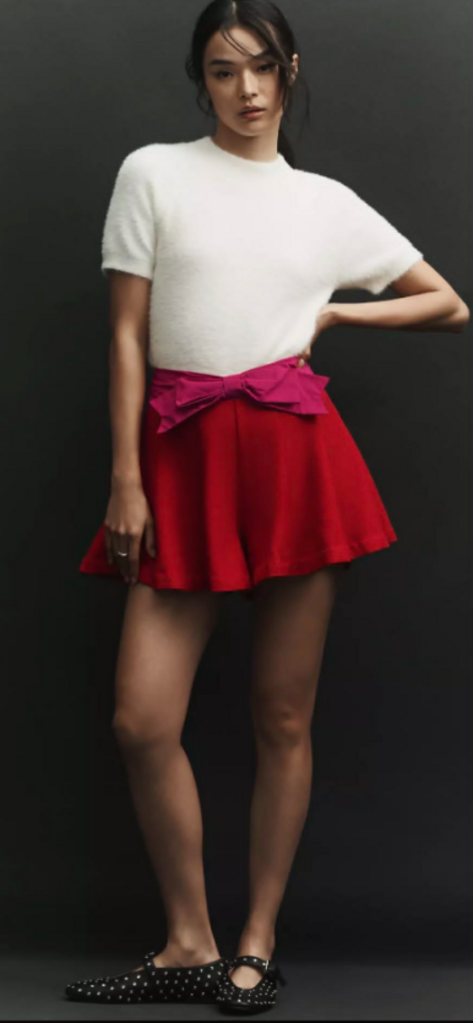 Maeve NWT Paneled Skirty Short - Size 8