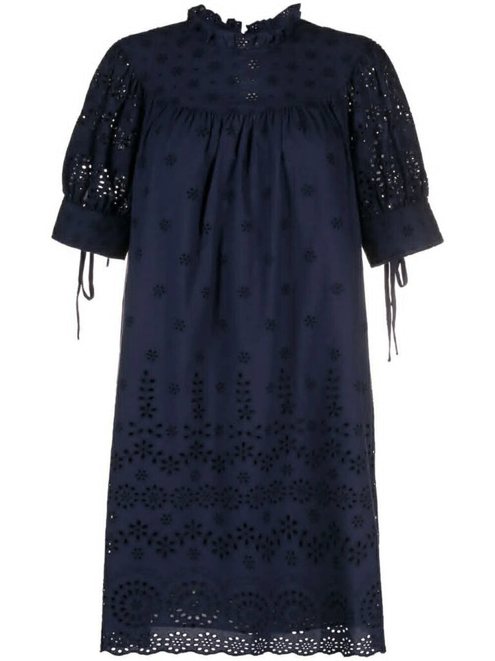 Polo Ralph Lauren Broderie Anglaise Cotton Mini Dress - Size 2