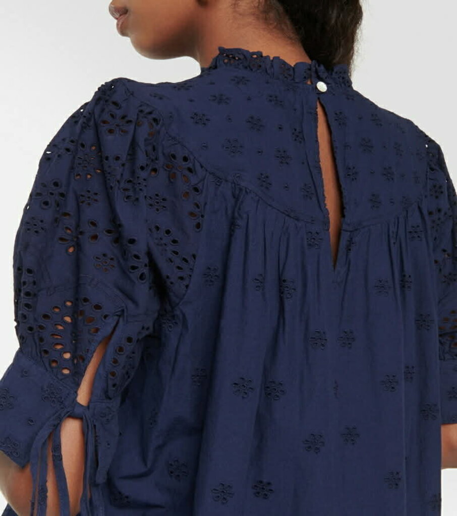 Polo Ralph Lauren Broderie Anglaise Cotton Mini Dress - Size 2