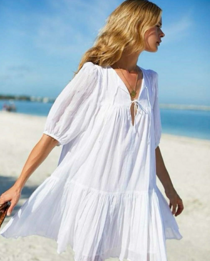 Emerson Fry India Collection Puff Isla Dress - Size XS/S