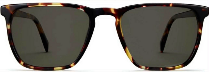 Warby Parker Samir Tortoise Sunglasses With Case