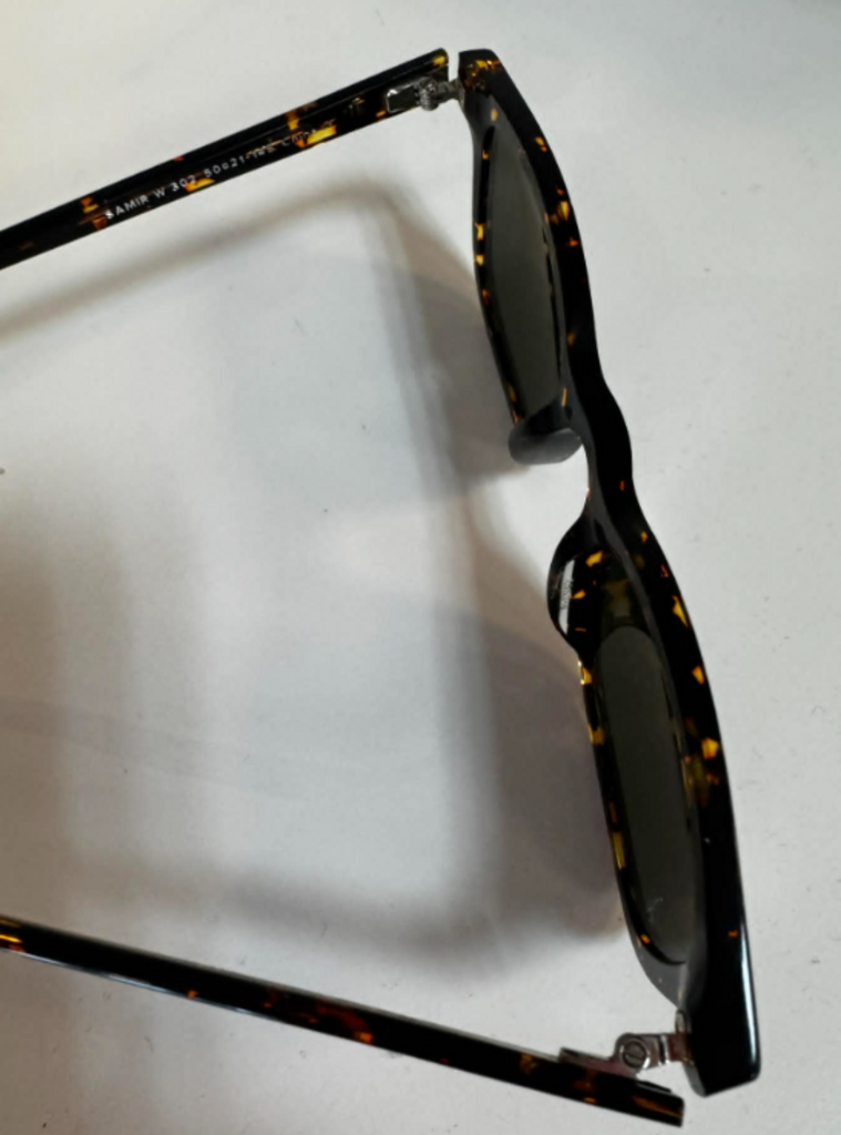 Warby Parker Samir Tortoise Sunglasses With Case