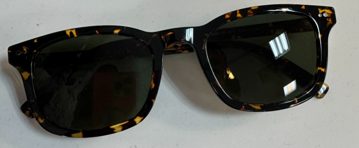 Warby Parker Samir Tortoise Sunglasses With Case