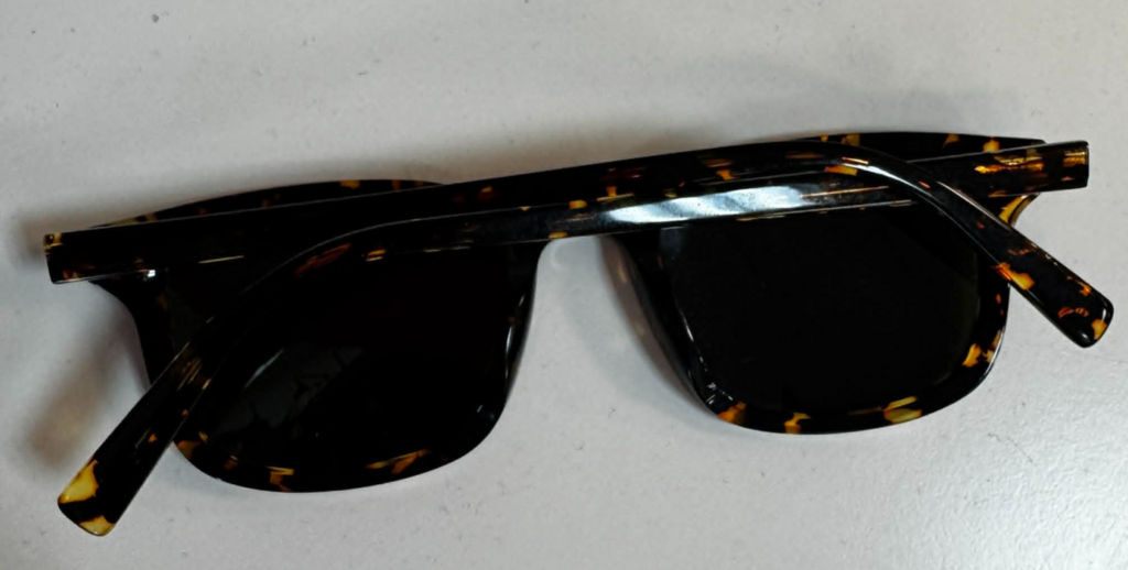 Warby Parker Samir Tortoise Sunglasses With Case