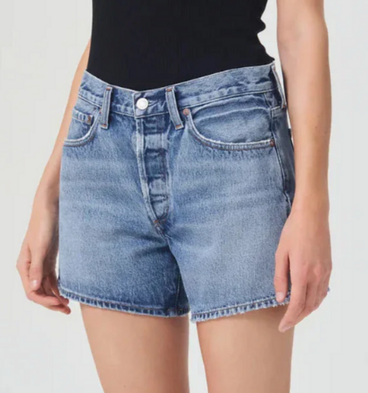 Agolde Parker Long Shorts in Occurrence - Size 30 (Retails for $148)