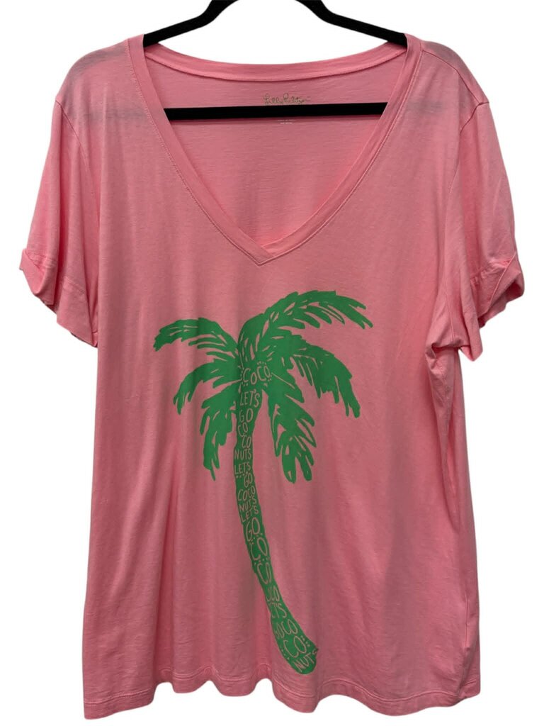 Lilly Pulitzer Lets Go CoCo Nuts Tee - SizeXL