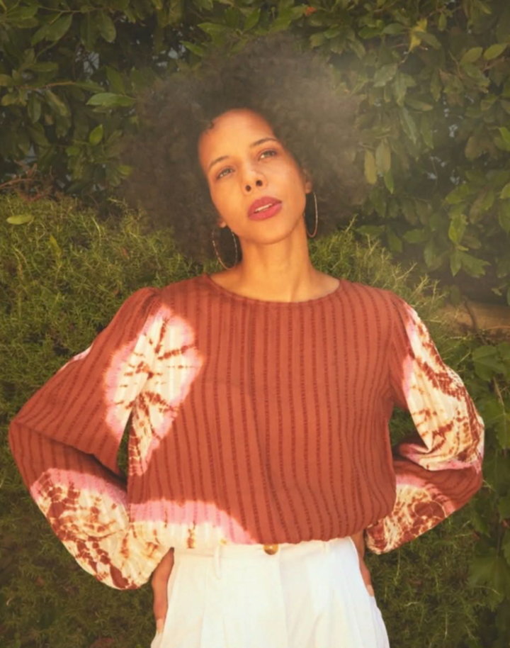 The Odells NWT Serena Top In Pomelo - Size XS