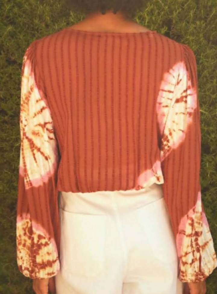 The Odells NWT Serena Top In Pomelo - Size XS