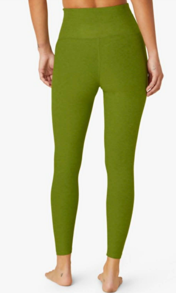 Beyond Yoga Fern Green Caught In The Midi High Waisted Leggings - Size Large