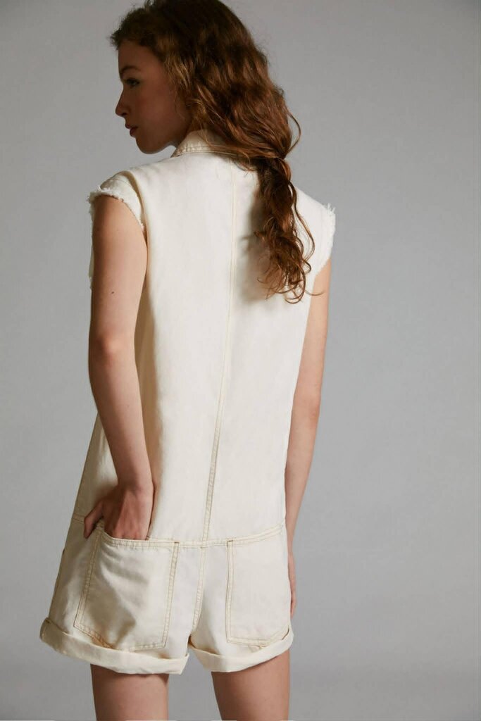 Pilcro Mechanic Romper - Size XS