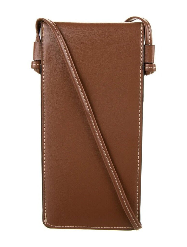 Celine Leather Phone Pouch Crossbody