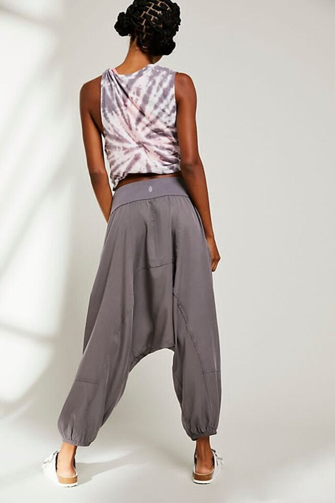 Free People Give Me Your All Logo Harem Joggers - Size Small