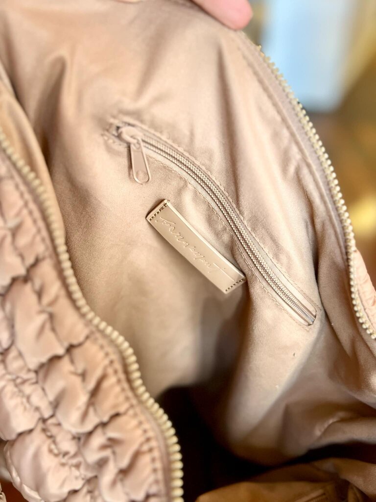 Free People Quilted Carryall Bag In Desert Sands
