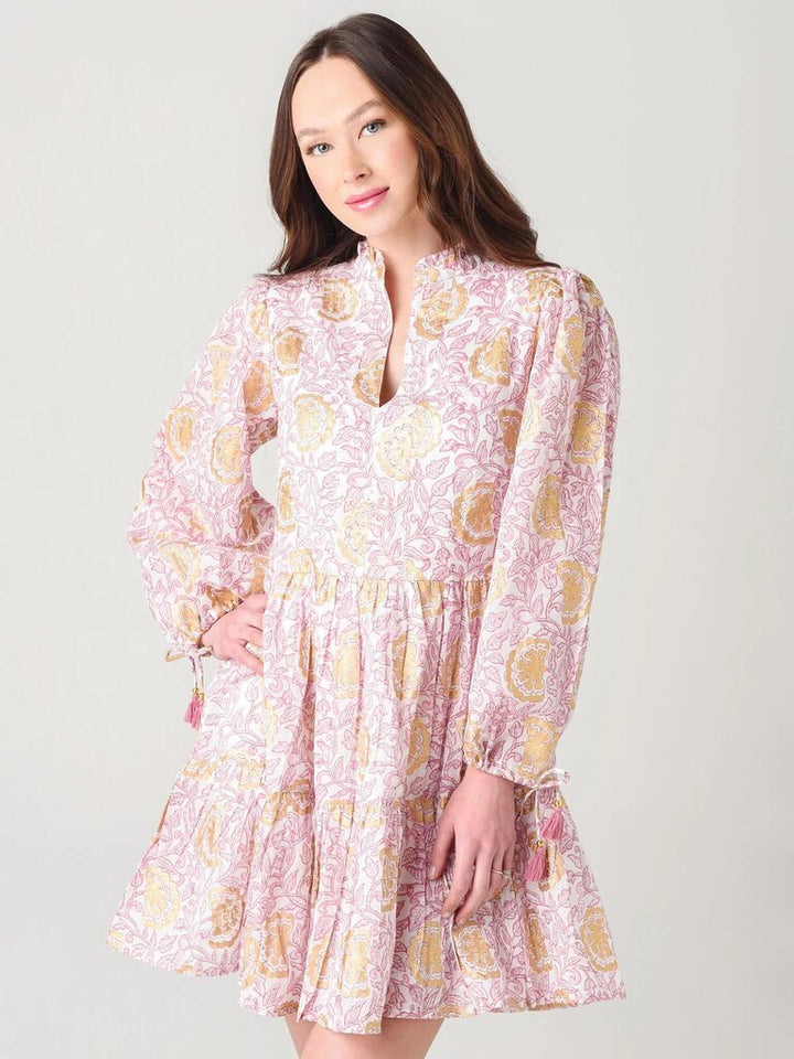 Oliphant Floral Yoke Dress - Size XXS