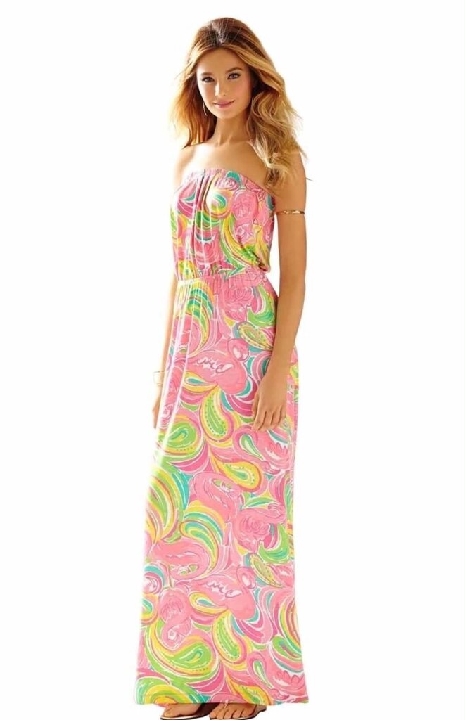 Lilly Pulitzer Marlisa All Nighter Maxi Dress NWT - Size XL (Retails $188)