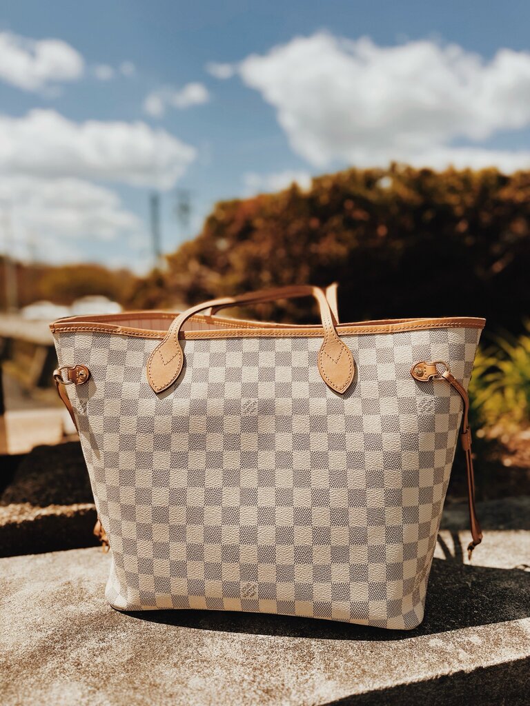 Louis Vuitton Neverfull MM Damier Azur