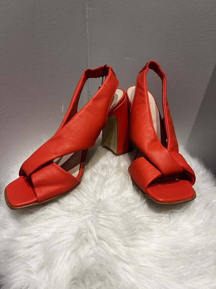 Napoleoni NWT Orange Slingback Sandals- Size 40
