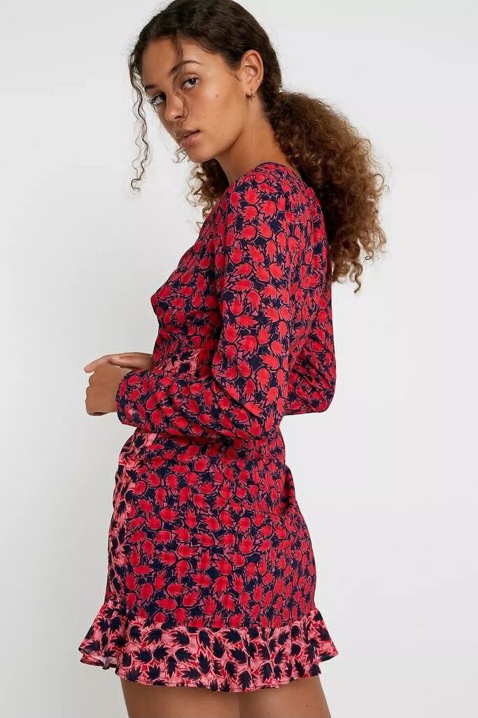 The East Order Dress Anouk Tie-Side Mini Dress - Size Small