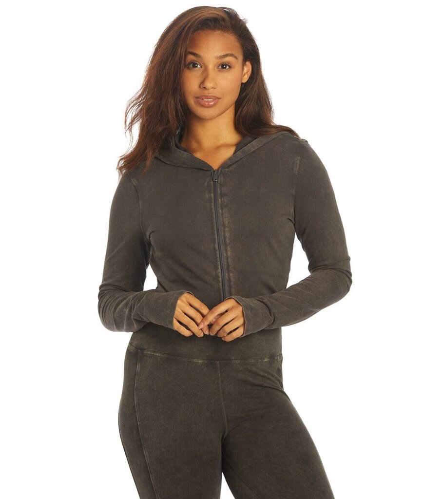 Free People Kadi Shrunken Hoodie - Size Small