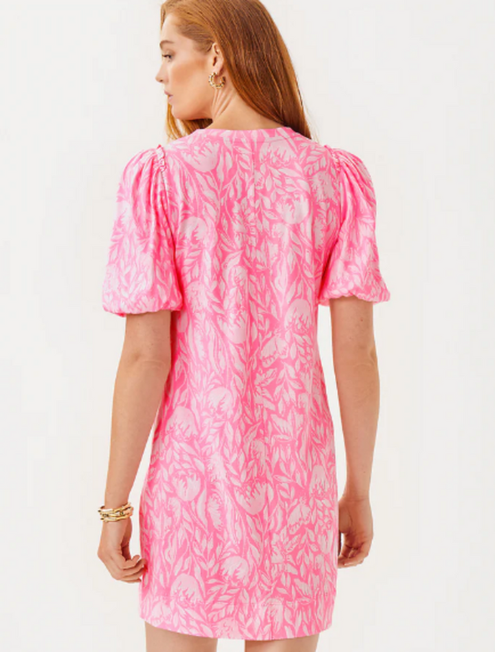 Lilly Pulitzer NWT Mercer Dress in Rousseau Pink Tulip to Tango - Size Medium (Retails for $118)
